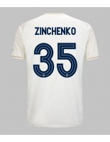 Nottingham Forest Oleksandr Zinchenko #35 Vieraspaita 2025-26 Lyhythihainen